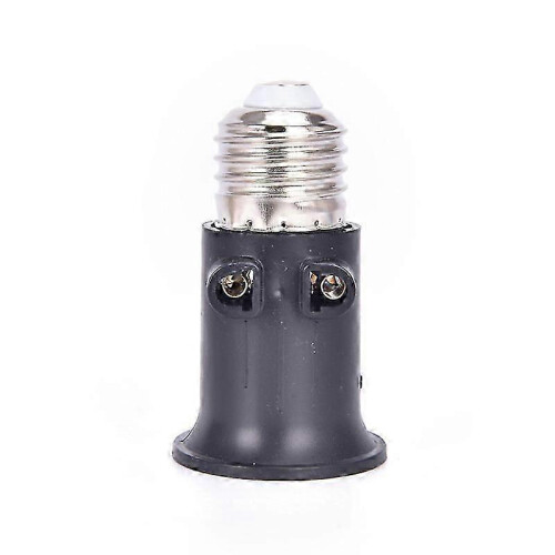 Conversão da base do adaptador de lâmpada Pbt E27 Fireproof com ficha EU