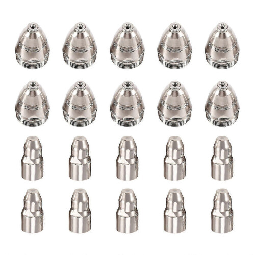 20pcs P80 Plasma Cutting Torch Consumable Cutting Cnc 80a P80 Plasma Torch Tip Electrode Nozzle