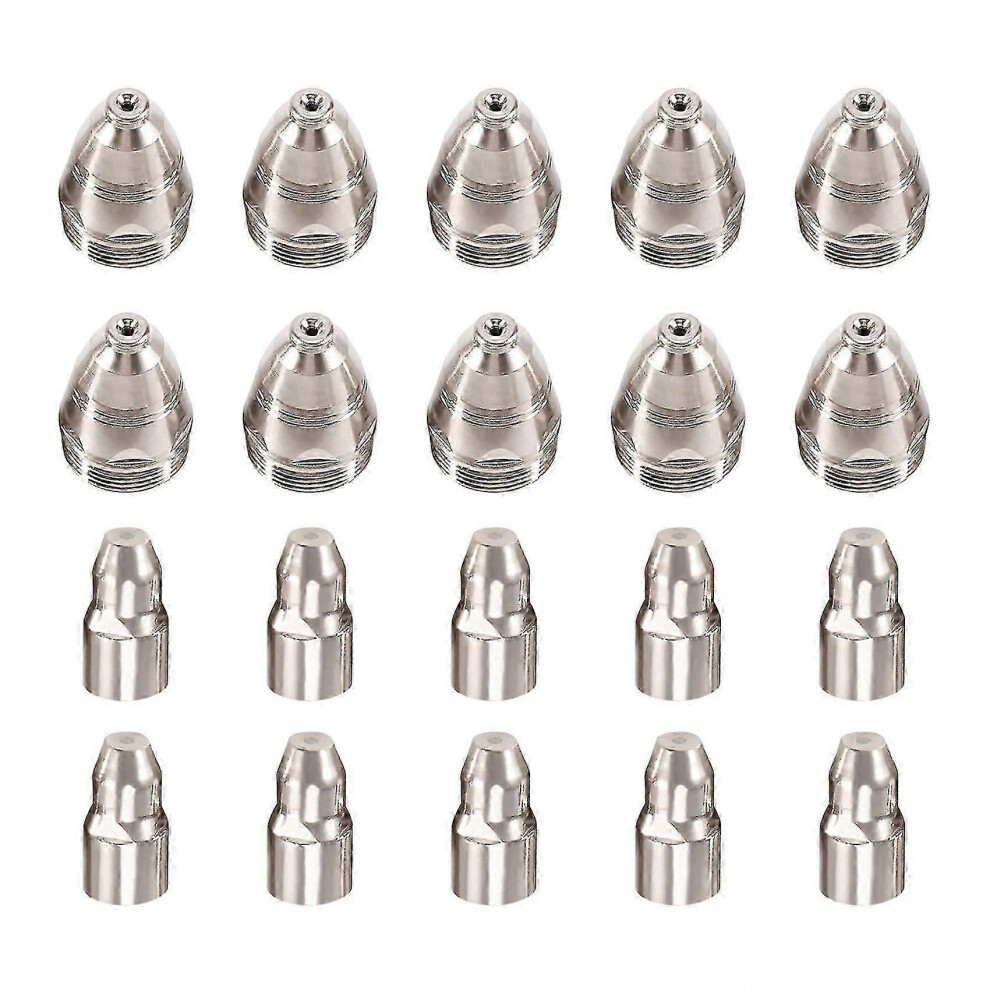 20Pcs P80 Plasma Cutting Torch Consumable Cutting Cnc 80A P80 Plasma Torch Tip Electrode Nozzle 6935161796681