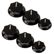 6PCS Regelknop Volume Audio Regelknoppen voor jazz bas elektrische gitaarpartijen