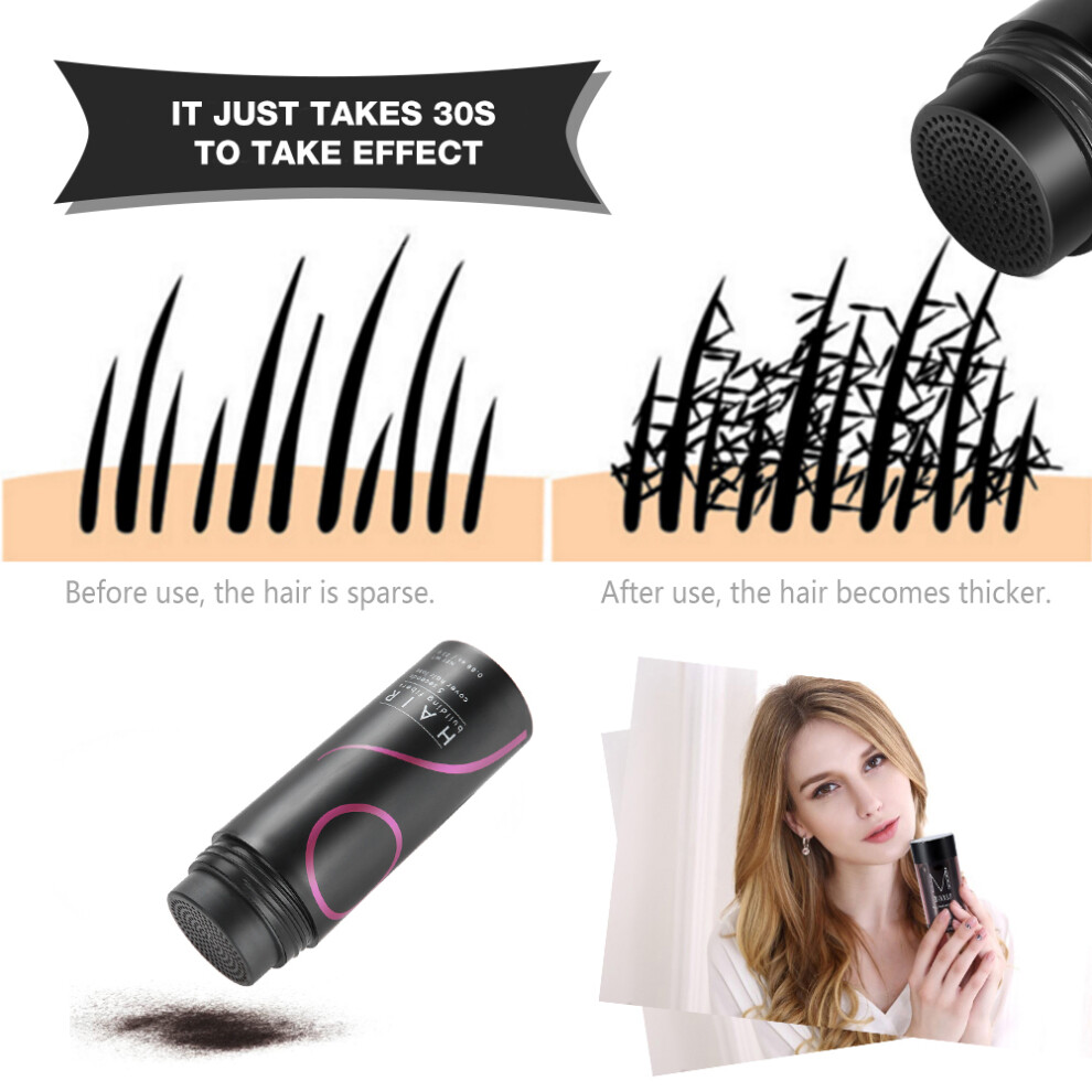 25g Hair Building Fiber Refill Powder for Concealing & Cover Up