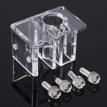 Fish Tank Water Pipe Clamp - Acrylic Filter Mount and Hose Clip for Aquarium
