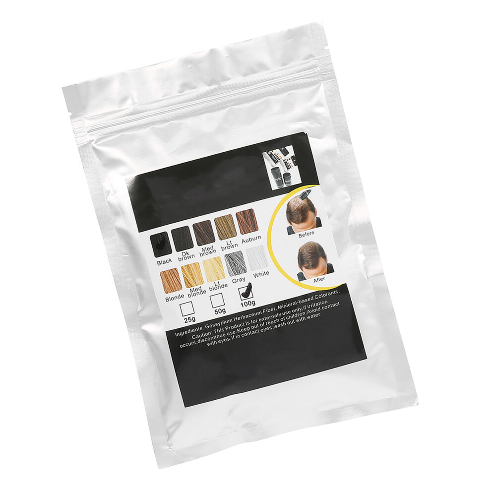 Hair Building Fibers Refill Bag 100g for Fuller, Thick Hair