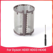 Grille filtrante intérieure pour sèche-cheveux supersonique HD01 HD03 HD08, pièce métallique intégrée de grille en filet