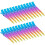 KinZon 24 Packs Clips Duck Bill, Grampos Bantoye de 3,5 polegadas Metal Rustproof Alligator Curl com buracos para penteado, coloração, prate 1
