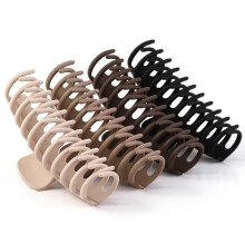 KinZon 5 Zoll Extra Large Claw Clips Haarspangen für dickes und langes Haar, 4er XL Jumbo Claw Clips, übergroße matte, rutschfeste Haarspang