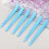 KinZon 24 Packs Clips Duck Bill, Grampos Bantoye de 3,5 polegadas Metal Rustproof Alligator Curl com buracos para penteado, coloração, prate 4