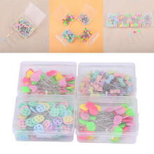 Flower Button Head Pins 300 pcs for Sewing Quilting Craft & DIY Fabric Fixes