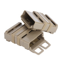 ABS Double Molle Mag Pouch for 5.56 Mags, Tan, Green, Black