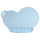 Light Blue Silicone Baby Placemat with Foldable 2