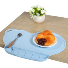 Non-Slip Silicone Baby Placemat with Sucker