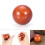 Relaxation Massage Baoding Balls 5cm Wooden Stress Relief Exercise Tool - 1Pc 1