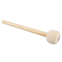 Wool Felt Bass Drum Mallet - Maple Handle