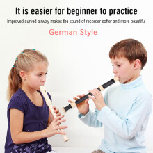 Oriolus 8 Hole C Key Soprano Recorder ABS German Style Music Instrument