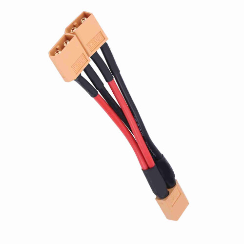 XT60 Parallel Battery Adapter Cable 14AWG 14cm for RC Lipo Batteries 2