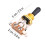 3 Way Toggle Switch for LP Guitar Gold Metal Replacement 5x2cm 10