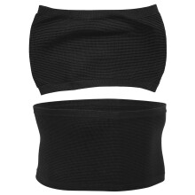 Men Slimming Belt Waist Trainer Abdomen Girdle M Black 26x21cm