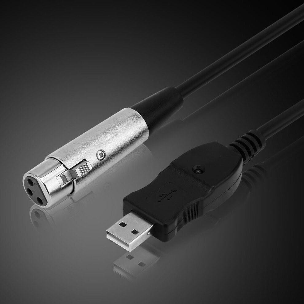 Usb Male Xlr Female Mic Lead 7790334330180