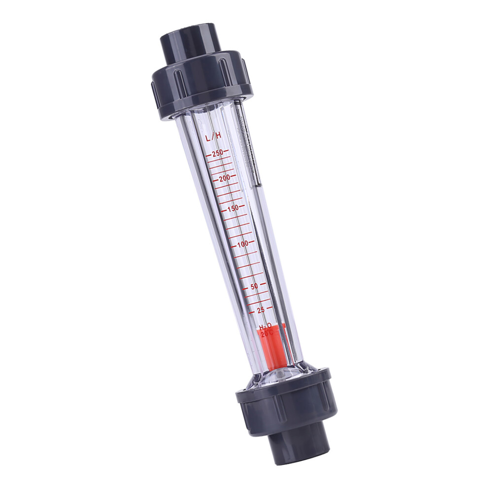Flowmeter Plastic Tube 25-250L/H Water Measurement Flow Meter For Plumbing 4221392978814