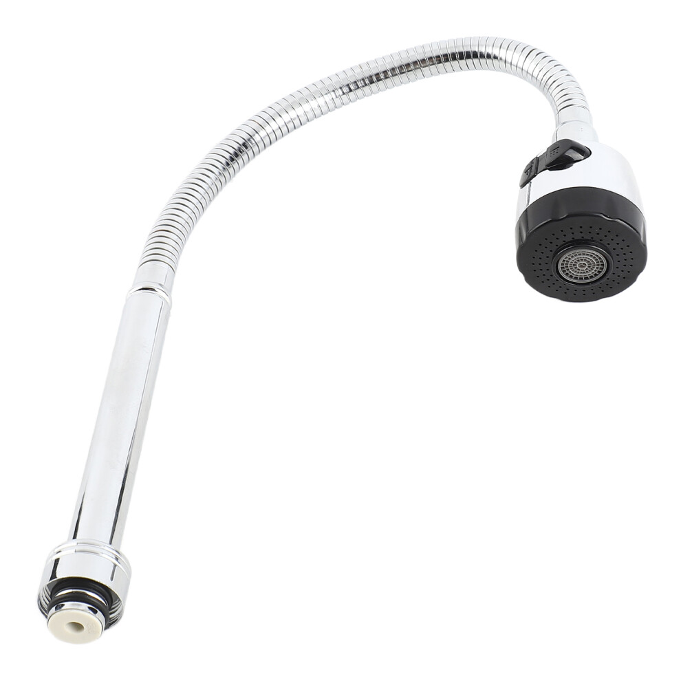 304 Stainless Steel Swivel Kitchen Faucet Pipe - Chrome Finish 4991392980673
