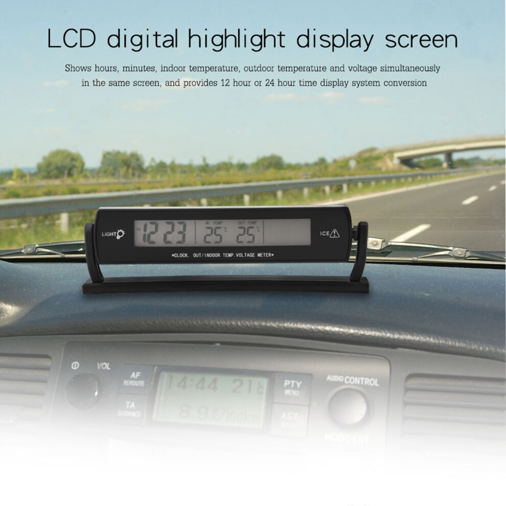 2In1 Car Voltmeter Thermometer 7055741884658