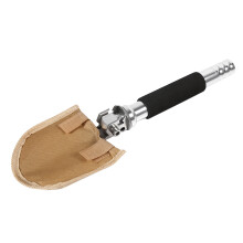 1Pc Compact Military Folding Shovel Spade Garden & Outdoor Camping Tool