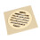 Square Floor Drain Brass Grate Bathroom Shower 2