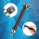 1/4 Inch Hex Socket Wrench L Shape Double Head for Screwdriver Bits Hand Tool 5