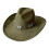 Western Styles Hat with Butterfly Chain Decors Large Brims-5 1