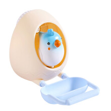 Bird Stand Feeding Cup For Cockatoos Lovebirds Finches-Blue
