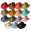 Western Styles Hat with Butterfly Chain Decors Large Brims-5 2