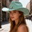 Western Styles Hat with Butterfly Chain Decors Large Brims-5 3