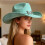 Western Styles Hat with Butterfly Chain Decors Large Brims-5 5