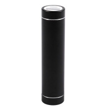 2600mAh tragbares externes USB-Powerbank-Ladegerät für Mobiltelefon (ohne Akku) Farbe: Schwarz