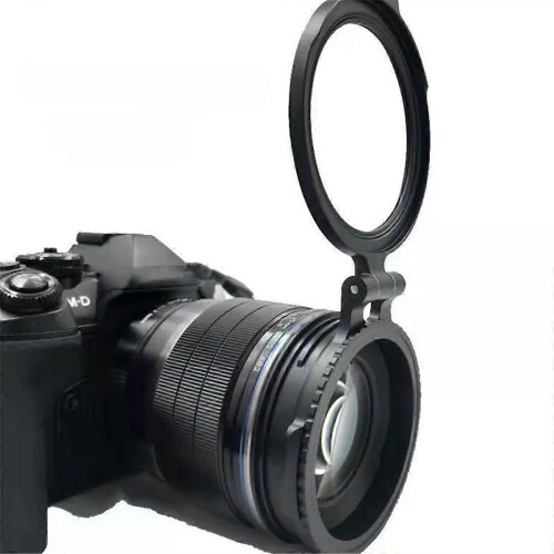 58mm Camera Lens Adapter Flip ND Filter Switching Bracket Quick Release Mount for Universal Cameras 1
