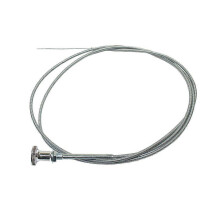 Chrom-Universal-6-Fuß-Vergaservergaser-Choke-Kabel Push-Pull-Drossel-Gas-Kabel für Hot Rat Rod Holley Edelbrock