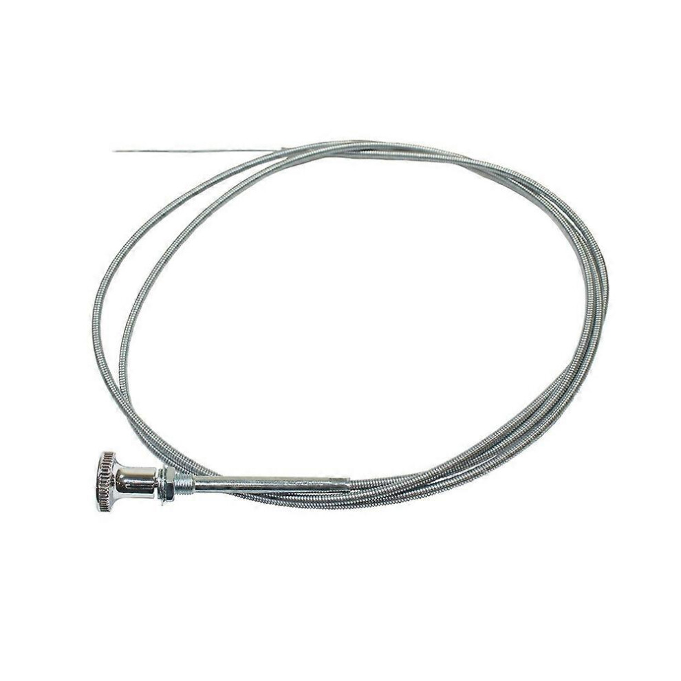 Chrome Universal 6 Ft Carb Carburetor Choke Cable Push Pull Choke Throttle Cable For Hot Rat Rod Holley Edelbrock Black 6935161837612