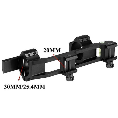 Optical Instrument Accessories 25.4/30mm Horizontal Mount, Telescope Horizontal Sighting Mount, Sighting Mount 1