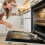 Resistant Metal Pizza Cleaning Tool With Integrated Blade And 2