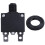 Interruptor automático AC 125/250V 10A Protector de sobrecarga térmica negro 2