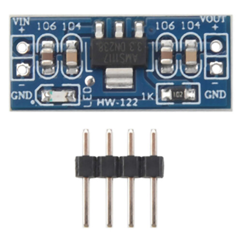 AMS1117-3.3 DC Step-Down Voltage Regulator Adapter Convertor 3.3V Out 1