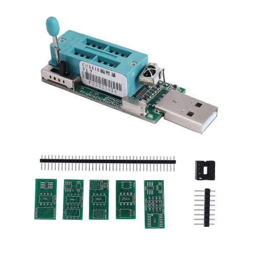 Programator Ch341A V1.7 1,8V Level Shift W25Q64Fw W25Q128Fw Gd25Lq64