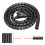 1.5m Flexible Cable Wrap Tube 22mm Black 1