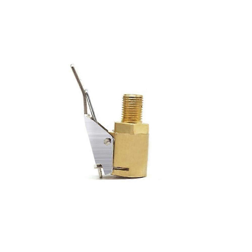 Tire Quick Connector Air Chuck Open Flow Straight Lock Chuck With Clip Durable Copper Construction Tire Inflation Connector 6935161806618