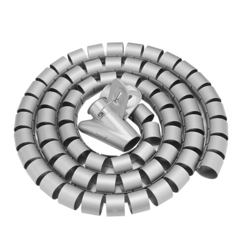 Silver Cable Organiser Wrap 1.5m 2