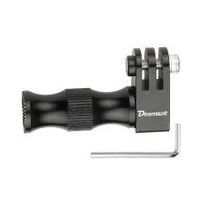 DEEMOUNT Fietswielnaaf Camerabeugel Houder Mountainbike Driepolige Camera Klem Zwart