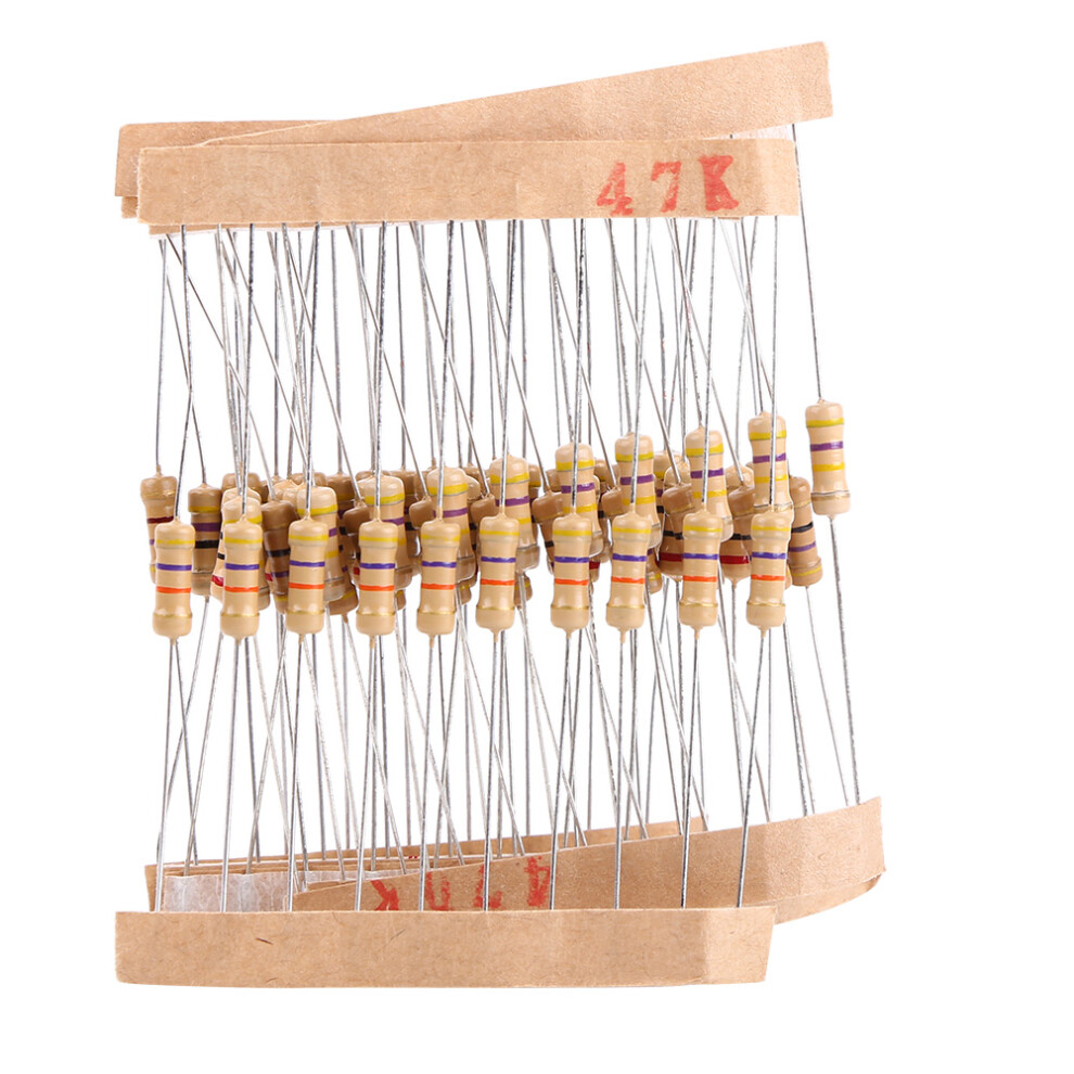 Carbon Film Resistors Assortment 1000Pcs 1/2W 10Mî© Electronic Components 6901393080812