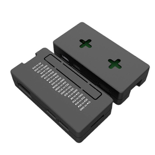 Capa protetora para Raspberry Pi Zero Pi0 Raspberry PI ZEROv1.3/2W/WH Preto 1