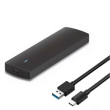 Adaptador de caixa SSD SATA M.2 USB 3.1 Gen1 5Gbps caixa livre de ferramenta para tecla B-Key B+M SSD NGFF