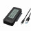 ShuoLe USB 3.1 Caixa do disco rígido Adaptador de disco rígido de 2,5/3,5 polegadas Ecrã Digital Inteligente Cabo do Easy Drive 1